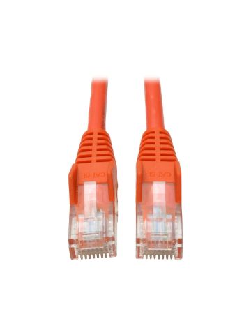 Tripp Lite Cat5e 350MHz Snagless Molded UTP Patch Cable (RJ45 M/M) - Orange, 2.13 m (7-ft.)