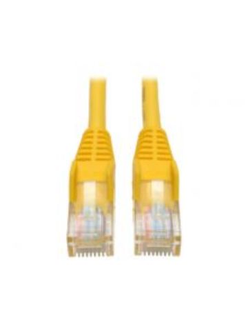 Tripp Lite Cat5e 350MHz Snagless Molded Patch Cable (RJ45 M/M) - Yellow, 3.05 m