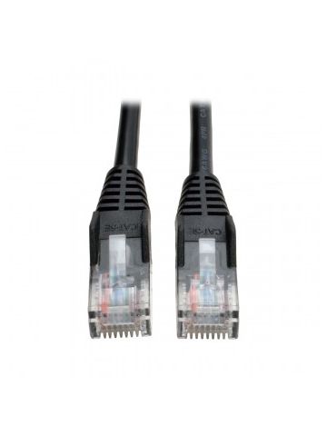 Tripp Lite Cat5e 350MHz Snagless Molded UTP Patch Cable (RJ45 M/M) - Black, 30.5 m (100-ft.)