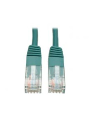 Tripp Lite Cat5e 350MHz Molded Patch Cable (RJ45 M/M) - Green, 5-ft.