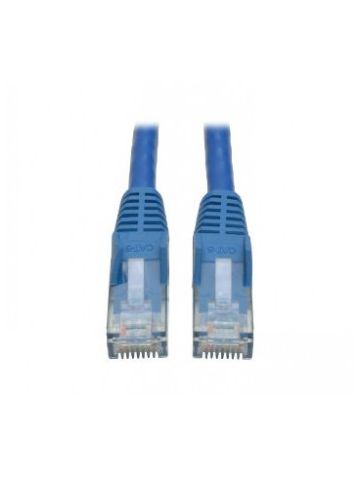 Tripp Lite Cat6 Gigabit Snagless Molded Patch Cable (RJ45 M/M) - Blue, 1.22 m