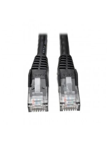 Tripp Lite Cat6 Gigabit Snagless Molded Patch Cable (RJ45 M/M) - Black, 1.83 m