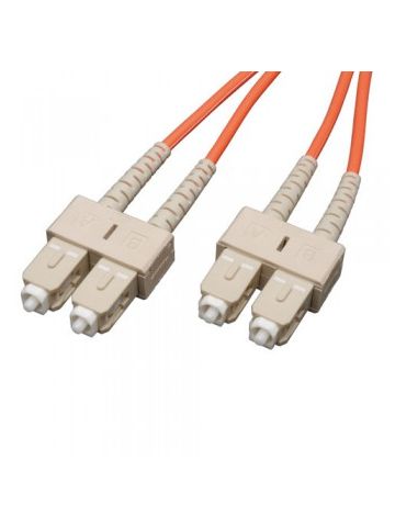 Tripp Lite Duplex Multimode 62.5/125 Fiber Patch Cable (SC/SC), 2M (6-ft.)