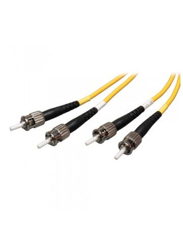 Tripp Lite Duplex Singlemode 8.3/125 Fiber Patch Cable (ST/ST), 1M