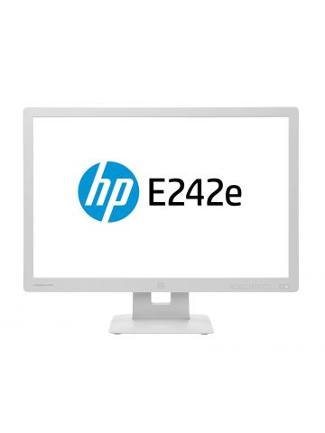 HP EliteDisplay E242e computer monitor 61 cm (24") 1920 x 1200 pixels Full HD LED Grey