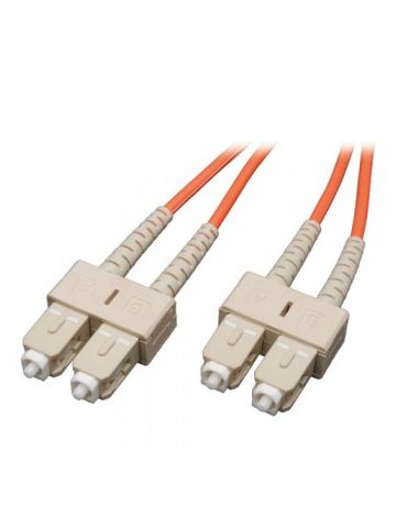 Tripp Lite Duplex Multimode 50/125 Fiber Patch Cable (SC/SC), 2M