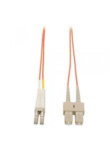 Tripp Lite Duplex Multimode 50/125 Fiber Patch Cable (LC/SC), 1M