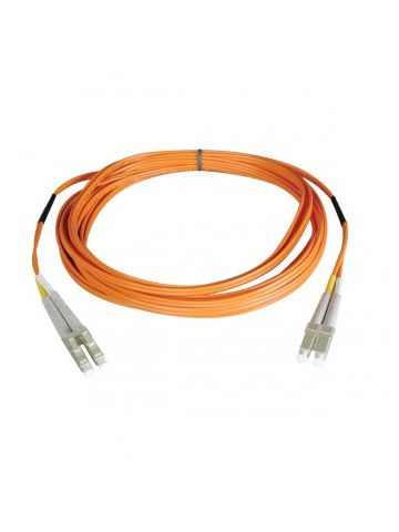 Tripp Lite Duplex Multimode 50/125 Fiber Patch Cable (LC/LC), 1M