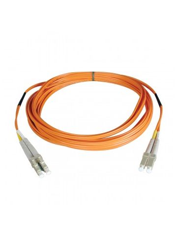 Tripp Lite Duplex Multimode 50/125 Fiber Patch Cable (LC/LC), 2M