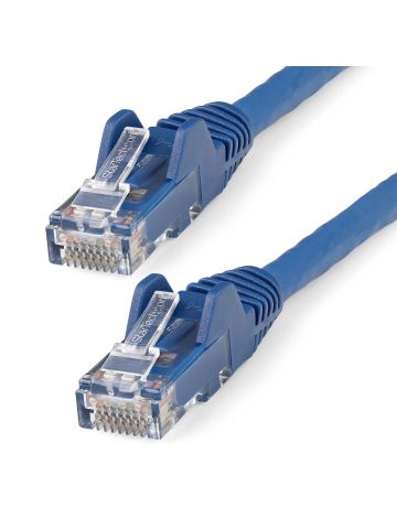 StarTech.com 10m CAT6 Ethernet Cable - LSZH (Low Smoke Zero Halogen) - 10 Gigabit 650MHz 100W PoE RJ45 10GbE UTP Network Patch Cord Snagless with Strain Relief - Blue, CAT 6, ETL Verified, 24AWG