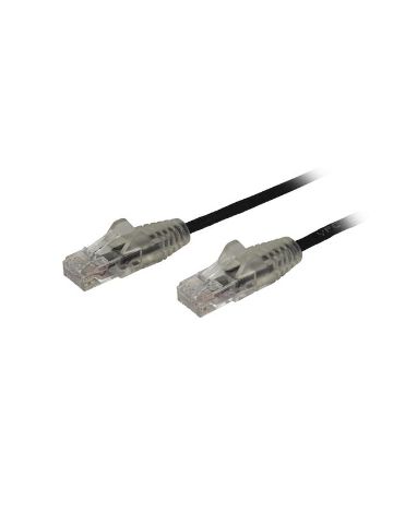 StarTech.com 1 m CAT6 Cable - Slim - Snagless RJ45 Connectors - Black