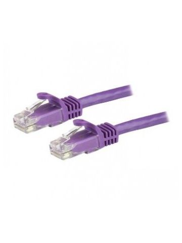 StarTech.com N6PATC10MPL networking cable 10 m Cat6 U/UTP (UTP) Purple