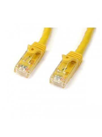 StarTech.com Cat6 Patch Cable with Snagless RJ45 Connectors - 10 m, Yellow