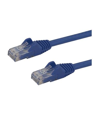 StarTech.com 1.5 m CAT6 Patch Cable - 100% Copper Wire - Snagless Connector - Blue