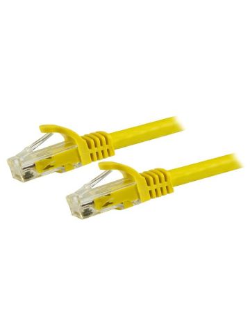 StarTech.com 1.5 m CAT6 Patch Cable - 100% Copper Wire - Snagless Connector - Yellow