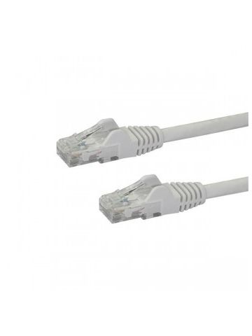 StarTech.com 2m White Gigabit Snagless RJ45 UTP Cat6 Patch Cable - 2 m Patch Cord