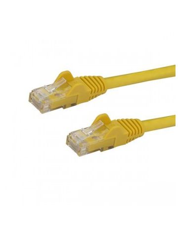 StarTech.com 2m Yellow Gigabit Snagless RJ45 UTP Cat6 Patch Cable - 2 m Patch Cord