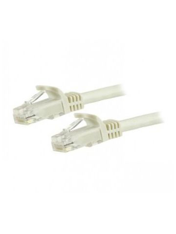 StarTech.com Cat6 Patch Cable with Snagless RJ45 Connectors - 3m, White