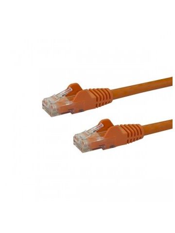 StarTech.com N6PATC50CMOR networking cable 0.5 m Cat6 U/UTP (UTP) Orange