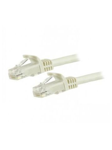 StarTech.com N6PATC50CMWH networking cable 0.5 m Cat6 U/UTP (UTP) White