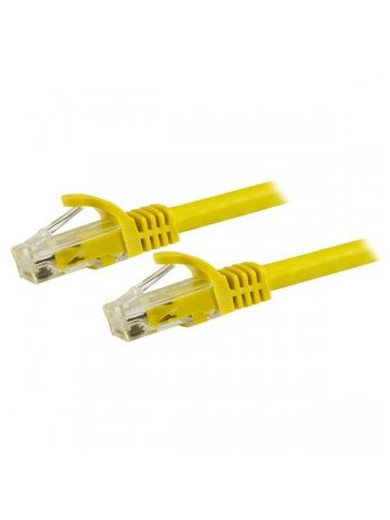 StarTech.com 7.5 m CAT6 Patch Cable - 100% Copper Wire - Snagless Connector - Yellow