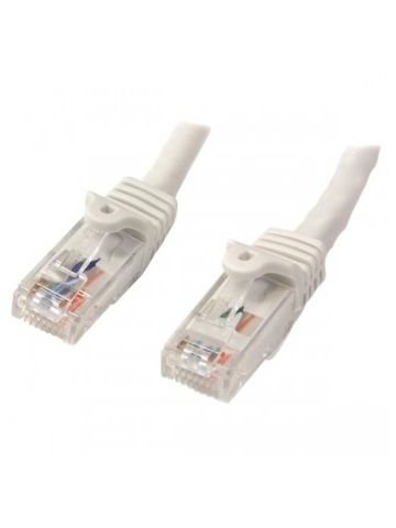 StarTech.com Cat6 Patch Cable with Snagless RJ45 Connectors - 7 m, White