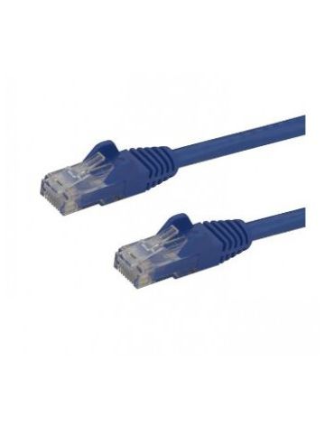 StarTech.com Cat6 patch cable with snagless RJ45 connectors �� 100 ft, blue