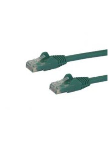 StarTech.com Cat6 patch cable with snagless RJ45 connectors �� 100 ft, green