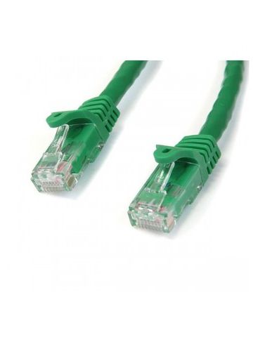 StarTech.com Cat6 patch cable with snagless RJ45 connectors �� 10 ft, green