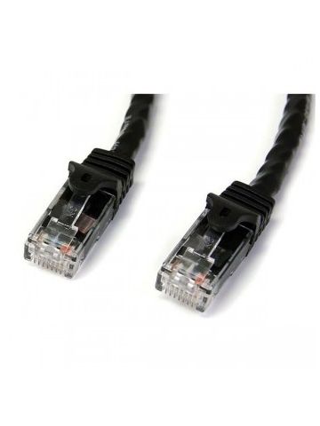 StarTech.com Cat6 patch cable with snagless RJ45 connectors �� 25 ft, black