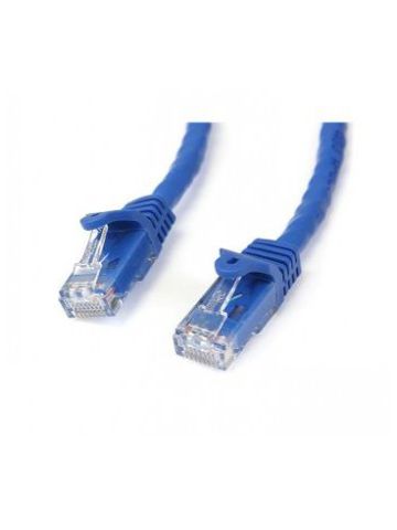 StarTech.com Cat6 patch cable with snagless RJ45 connectors �� 25 ft, blue