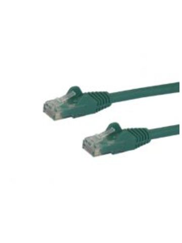 StarTech.com Cat6 patch cable with snagless RJ45 connectors �� 35 ft, green