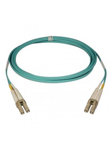 Tripp Lite 10Gb Duplex Multimode 50/125 OM3 LSZH Fiber Patch Cable (LC/LC) - Aqua, 5M