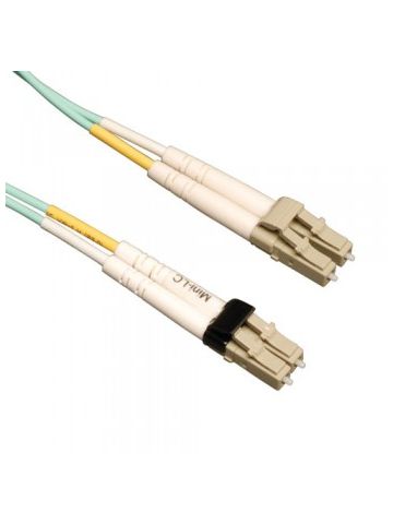 Tripp Lite 10Gb Duplex Multimode 50/125 OM3 LSZH Fiber Patch Cable (Mini-LC / LC) - Aqua, 3M