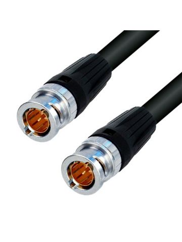 Cablenet 0.5m VFX2000 Neutrik Plug-Plug HD-SDI Booted Black Cable