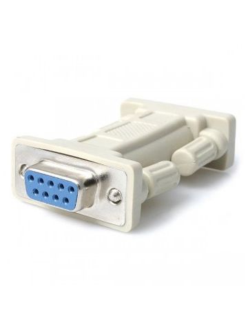 StarTech.com DB9 RS232 Serial Null Modem Adapter - F/F