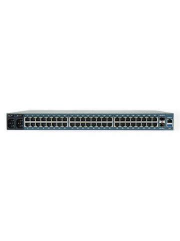 ZPE Nodegrid Serial Console - S Series 48-port unit, Dual DC, Cisco Rolled Pinouts, 2-Cores, 4GB RAM, 32GB SSD, Fiber SFP