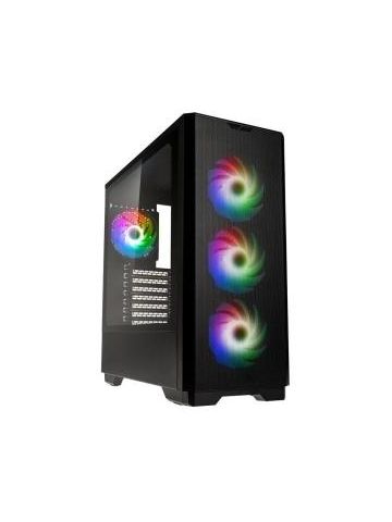 Kolink OBSERVATORY HF MB computer case Midi Tower Black