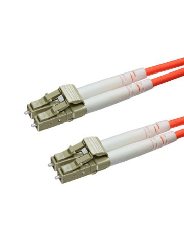 Cablenet 1.5m OM3 50/125 LC-LC Duplex Orange LSOH Fibre Patch Lead