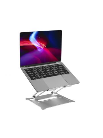 ProperAV Height Adjustable Aluminium Rising Laptop Stand or Tablet