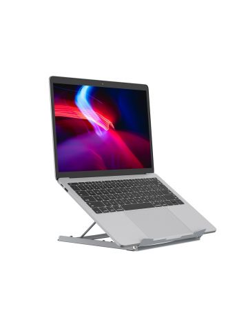 ProperAV Adjustable Steel Construction Laptop or Tablet Riser Stand