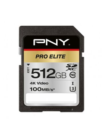 PNY PRO Elite memory card 512 GB SDXC Class 10 UHS-I