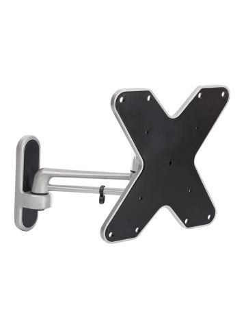 ProperAV Premium Swing Arm Tilt and Swivel 23 - 43\ TV Bracket - Grey"""