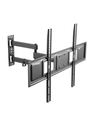 ProperAV Swing Arm Tilt & Swivel 37 - 70\ TV Bracket - Black"""