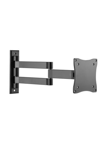 ProperAV Heavy Duty Swing Arm Tilt & Swivel 13 - 28\ TV Bracket Max VESA 100 x"""