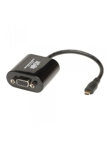 Tripp Lite Micro HDMI to VGA Converter Adapter for Smartphones / Tablets / Ultrabooks - 1920 x 1200, 1080p