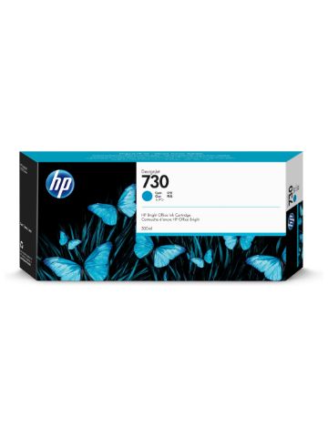 HP P2V68A/730 Ink cartridge cyan 300ml for HP DesignJet T 1600/1700/940