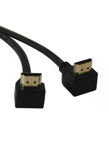 Tripp Lite P568-006-RA2 High-Speed HDMI Cable with 2 Right-Angle Connectors, Digital Video with Audio (M/M), 6 ft. (1.83 m)