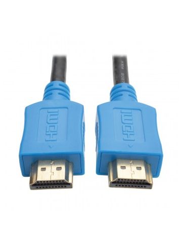 Tripp Lite High-Speed HDMI Cable with Digital Video and Audio, Ultra HD 4K x 2K (M/M), Blue, 3.05 m