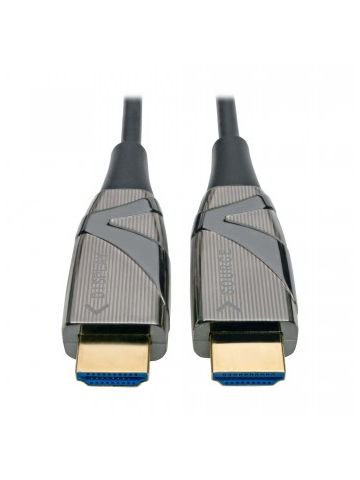 Tripp Lite High-Speed HDMI 2.0 Fiber Active Optical Cable (AOC) - 4K x 2K HDR  60 Hz, 4:4:4, M/M, Black, 5 m